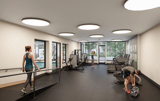 Coming soon! Newly renovated fitness center opening Winter 2027 - Lenox Club Apartments