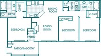 3 Bedroom 2 Bath