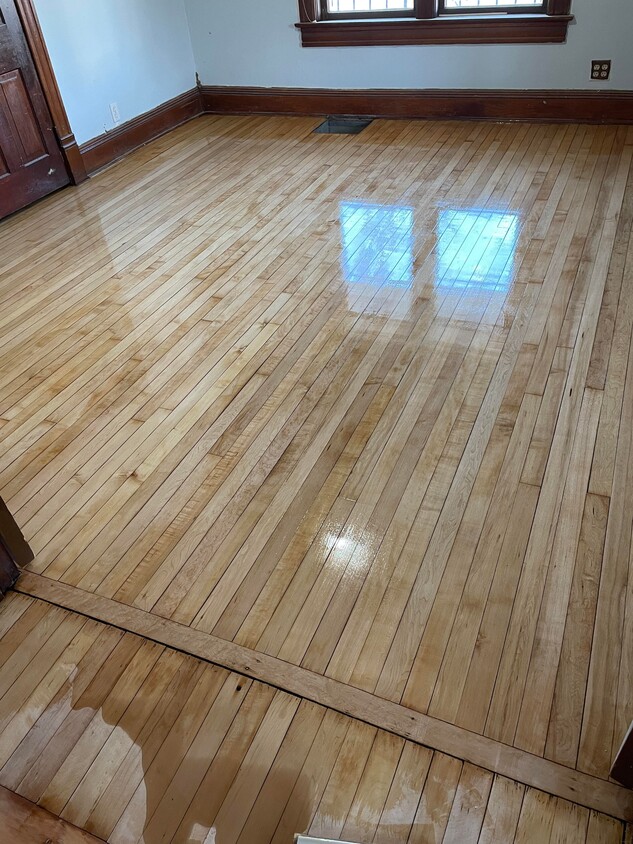 Newly refinished floors - 1003 N Division St