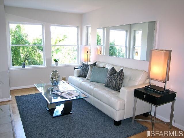 Living Room (previously staged) - 1880 Steiner St