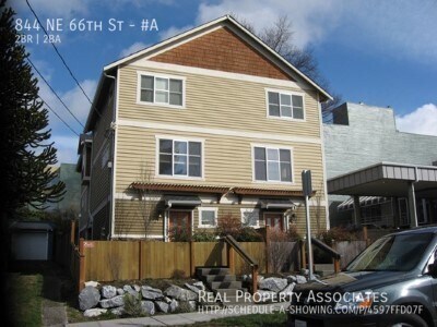 Primary Photo - Townhome - 1/2 block to light rail - 1 car...