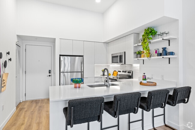 The Flora 1BR, 1BA - 656SF - Kitchen - The Spruce