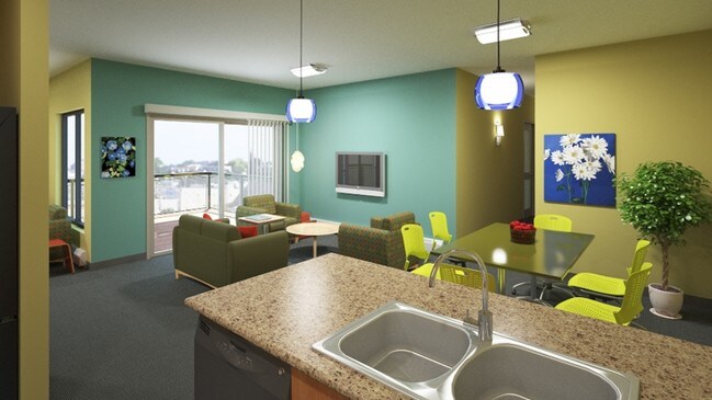Kitchen/Dining Area - Crescent Heights