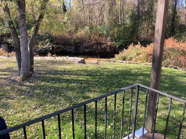 creek view from p[atio - 1200 Gravel Pike