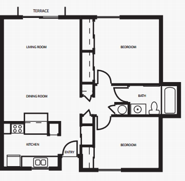 2HAB/1BA - Countrywood Manor