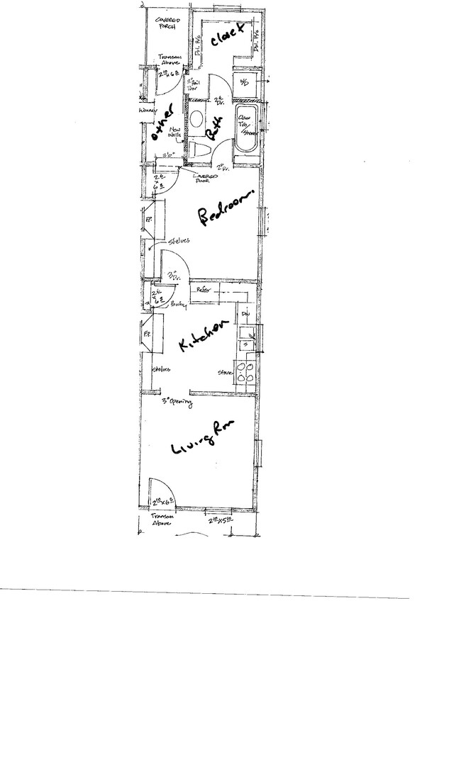 Floor Plan - 629 Royal St