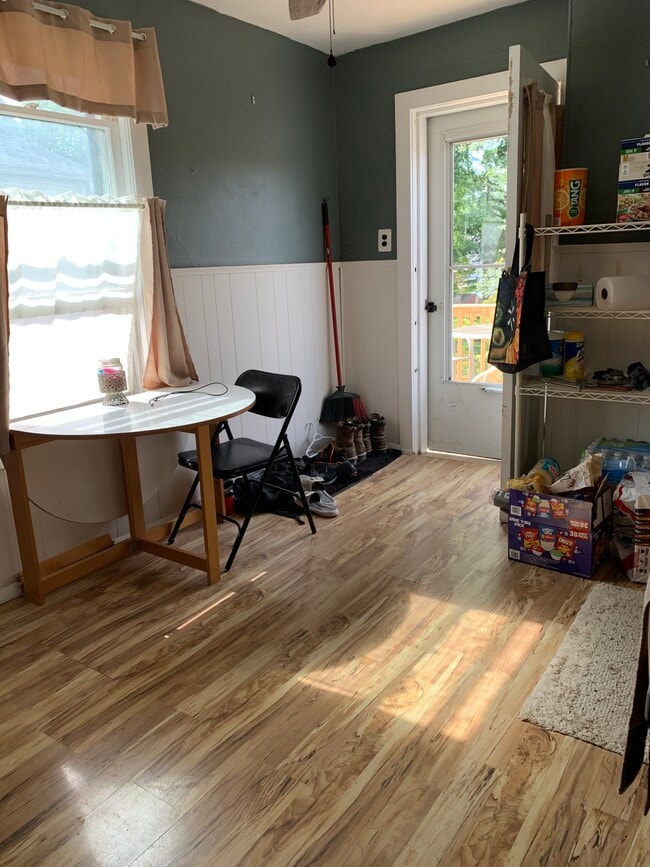 Kitchen from deck - 610 Main St