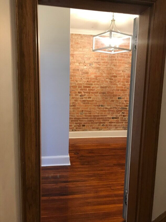 Entrance-Large master suite to the left, foyer and rest of the house to the right! - 1519 Park Rd NW