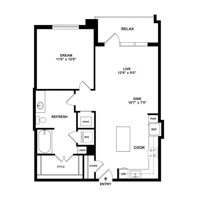 Interior Photo - Hollings Post Oak