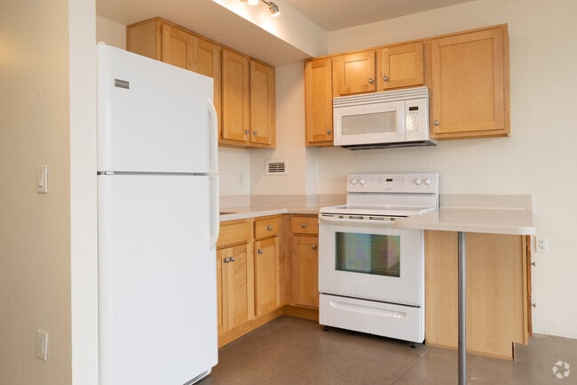 Studio - 450SF - Kitchen - Herbert Residential