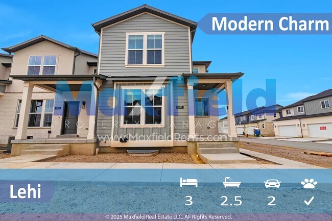 Foto del edificio - Modern Charm in Lehi 3BD 2.5BTH 2GAR