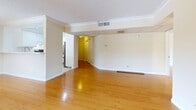 Located at 1171 Allen Ave in Glendale, CA, this 2-bedroom, 3-bathroom residence offers a well-designed single-floor layout with warm hardwood flooring throughout the main living areas. The open living room serves as the heart of the home, highlighted by a classic brick fireplace with a white mantle and a sliding glass door that opens to a private balcony with outdoor views, allowing abundant natural light to fill the space. Crown molding and a textured ceiling add architectural character throughout.

The kitchen is thoughtfully appointed with white cabinetry, light stone countertops, tile flooring, and a full suite of stainless steel appliances, including a gas range, dishwasher, and refrigerator. The spacious primary bedroom features hardwood floors, a window with natural light, and a wall of sliding mirrored closet doors for generous storage. The second bedroom is equally well-sized with its own window. The three bathrooms are clean and functional, featuring tile flooring, marble-topped vanities with white cabinetry, and a shower with built-in shelving. A connecting hallway with tile flooring links the bedrooms and bathrooms seamlessly, completing this comfortable and practical Glendale residence.