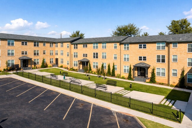 Courtyard Aerial View - The Albert