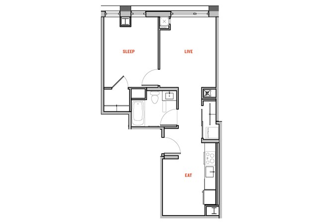 El Eddy — foto del plano de planta - The Eddy