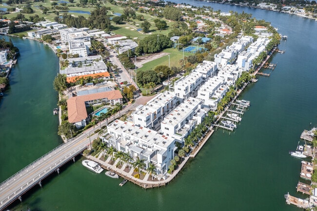 Aerial Photo - Iris on the Bay