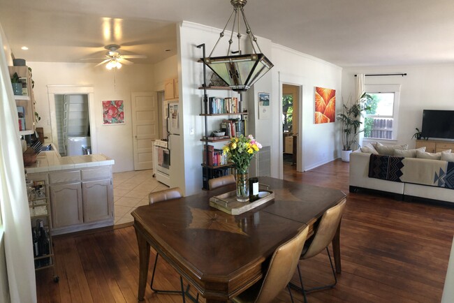 Open Floor Plan: Living Room, Kitchen and Dining Room - 616 N Wilson Ave