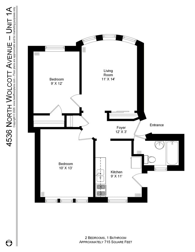 Building Photo - 4538 N Wolcott Ave