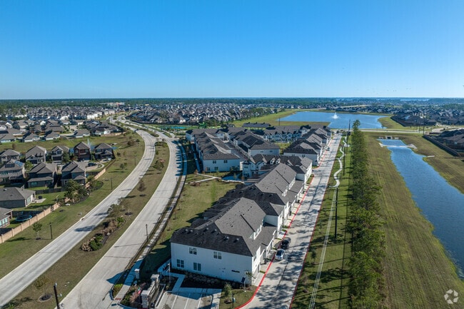 Drone shot of community - Bluewater at Balmoral