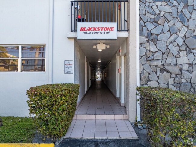 Entrance - Blackstone Apartments