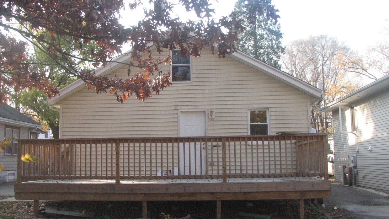 Back deck - 1115 Lafayette Ave