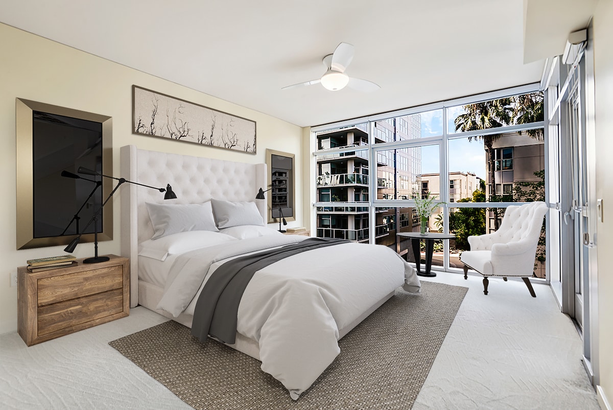 Master Bedroom - 13650 Marina Pointe Dr