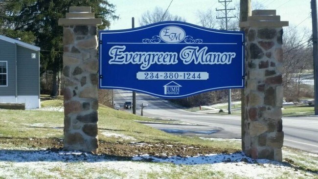 Letreros - Evergreen Manor