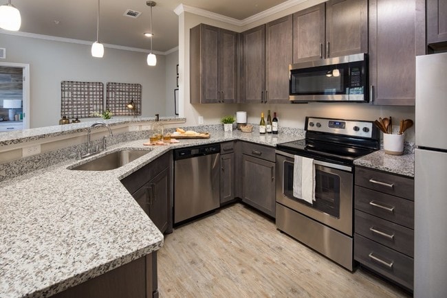 2 BR Kitchen - Crossings of Dawsonville