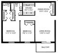 2BR/1.5BA