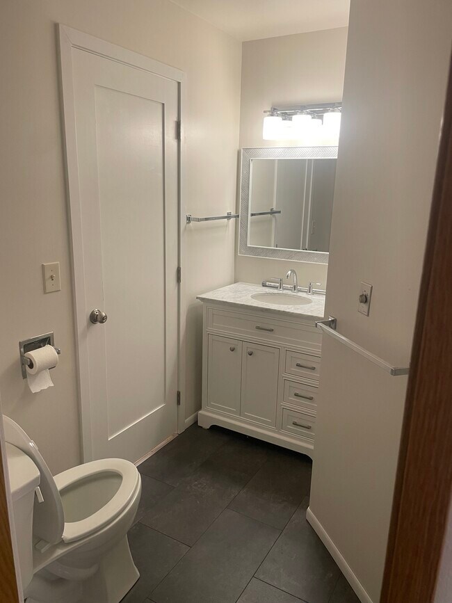 Bathroom off bedroom 1 - 9741 Woodlawn Ave N