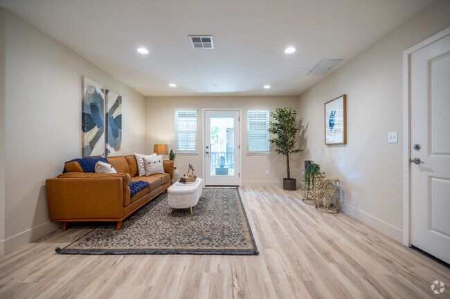 View from kitchen to patio - Rumble Estates Apartments