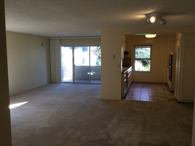 Living room facing balcony - 8225 Manitoba St
