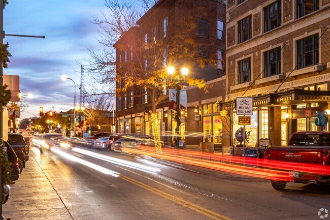 Downtown Sioux Falls is the hub of the city with plenty of shops and restaurants.