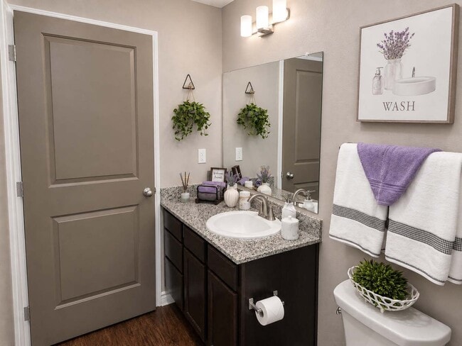 Tocador estilo granito con almacenamiento - Midlothian Meadows