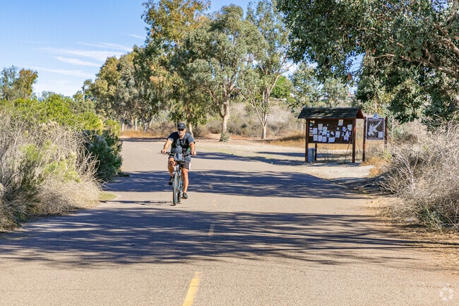 Cycling is popular in San Carlos with year round temperate weather and plenty of trails.