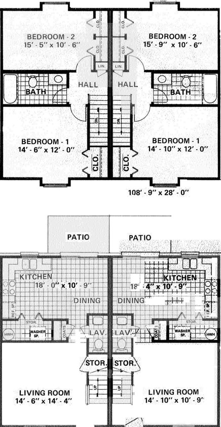 2BR/1BA - Stratford Square Apartments