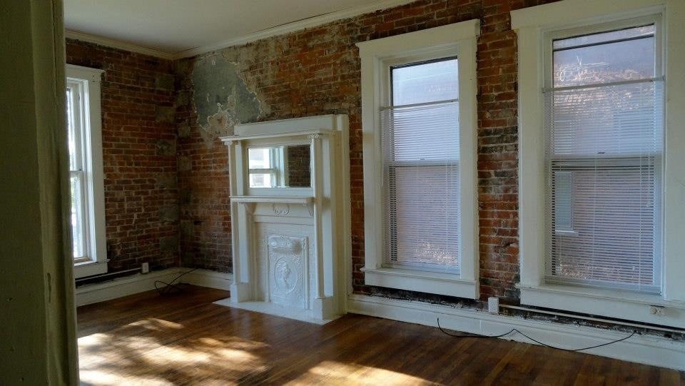 The Original Fireplace Mantles (in some apartments) - 304 N 9th St