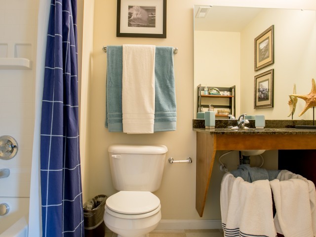 bathroom at Water's Bend Apartments - Water's Bend