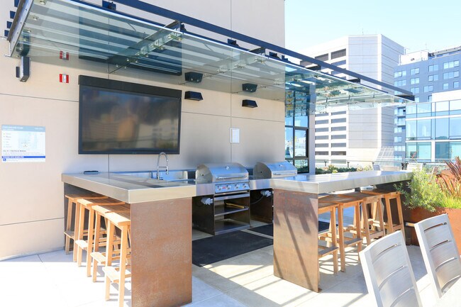 Cocina en la azotea - Olume Apartments