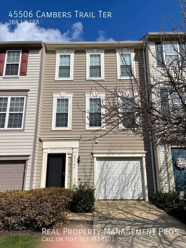 45506 Cambers Trail Terrace, Sterling, VA 20164 Townhome Rentals in