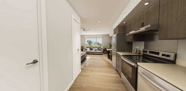 Studio Entrance Rendering - Connection Angle Lake