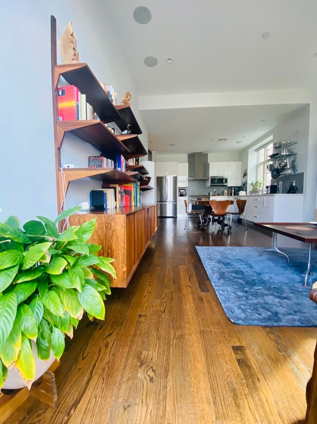 Downstairs living room - 225 Dorchester St