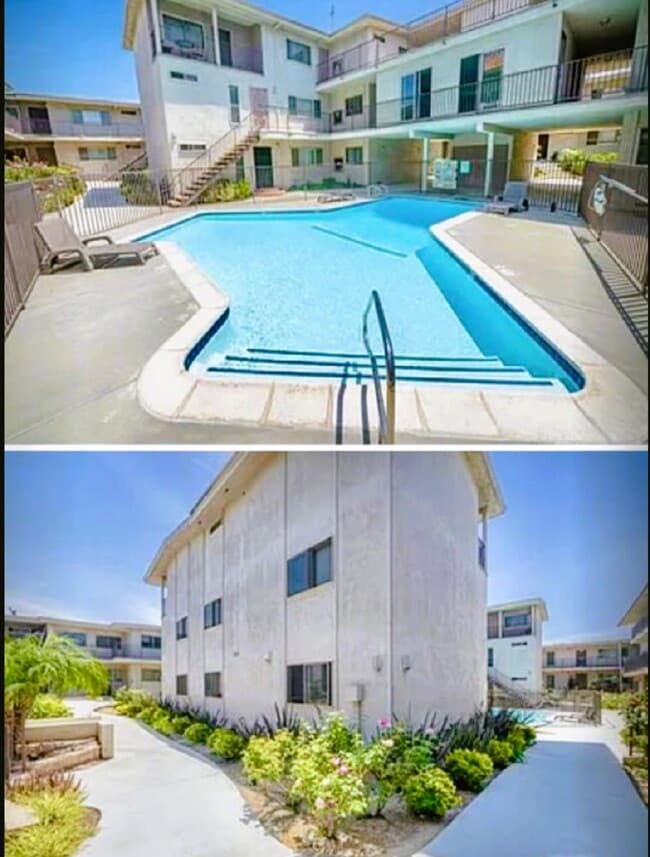 Pool and Back of Condo - 8650 Belford Ave