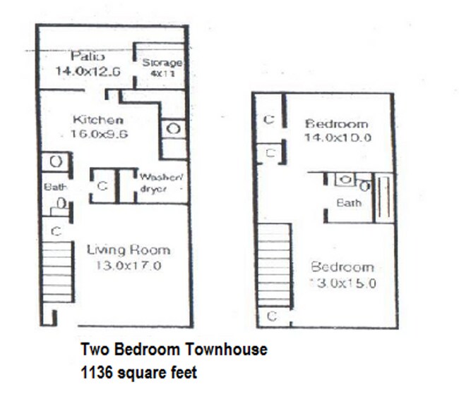 Building Photo - Spacious Two Bedroom Townhome