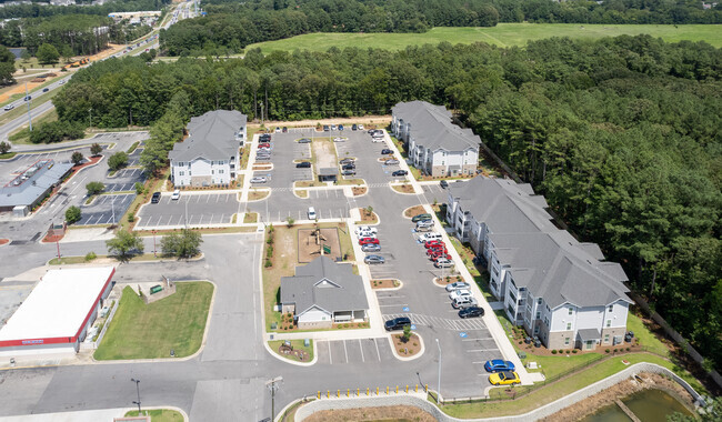 Aerial Photo - Lafayette Park Apartments