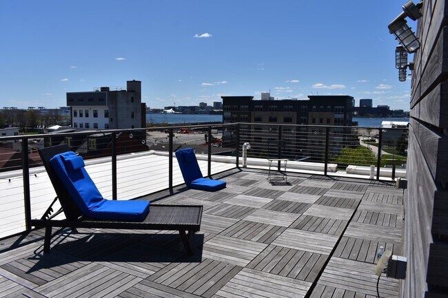 Terraza privada en la azotea para inquilinos - compartida - 20 Orleans St