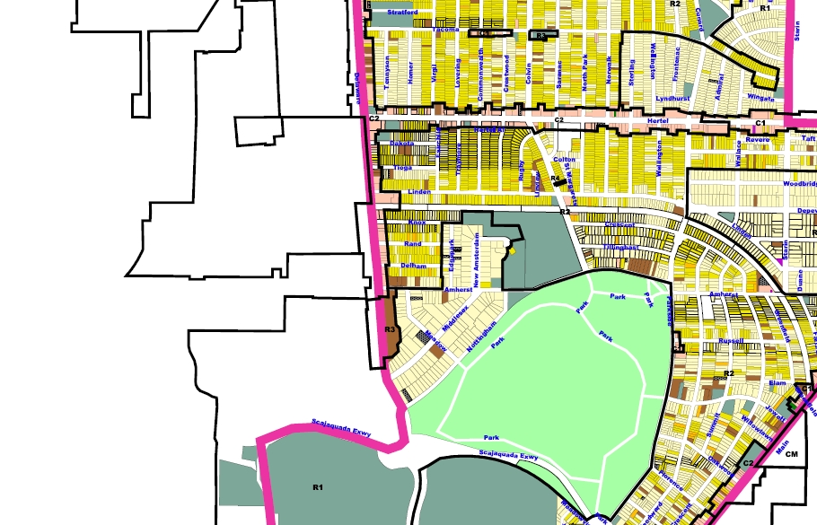 Mapa del Zoning - The Towers