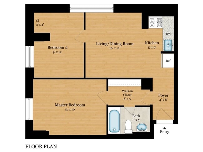 Photo - Sunlit 1BR Apartment with a Versatile Second Room at Claridge House