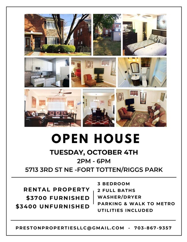 OPEN HOUSE - October 4th from 2pm - 6pm - 5713 3rd St NE