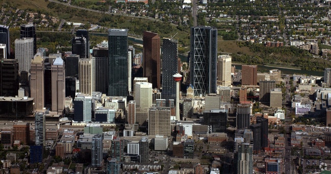 CoStar Plane View - Five West Condos