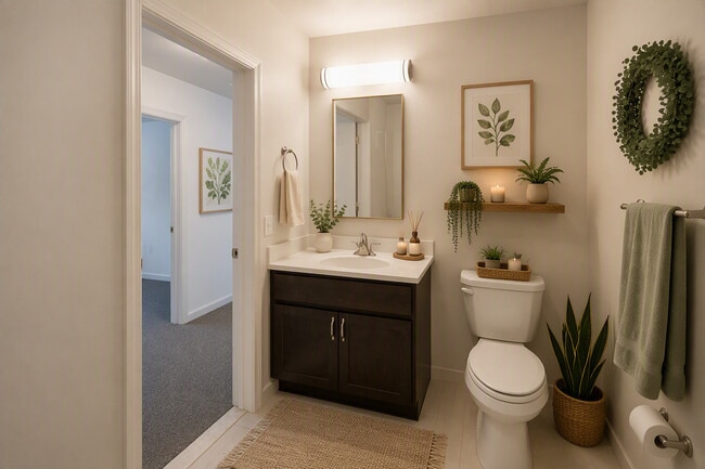 Bathroom - Slatewood Apartments